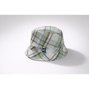 Kenny K 90's Plaid Skater Bucket Hat Streetwear Activewear Cotton- M